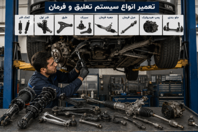 تعمیر انواع سیستم تعلیق و فرمان